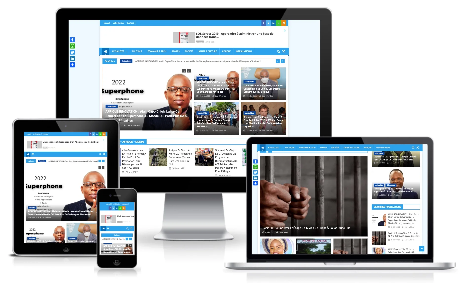 Les 4 Vérités, quotidien béninois